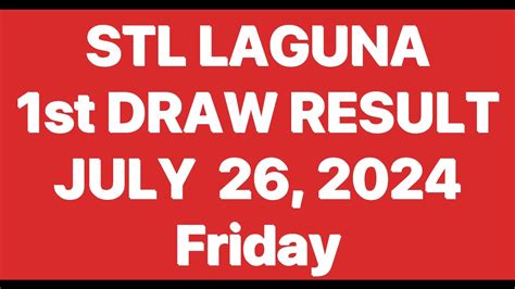 stl laguna result today 1st draw|STL LAGUNA RESULT TODAY 1st DRAW RESULT JUNE 26, .